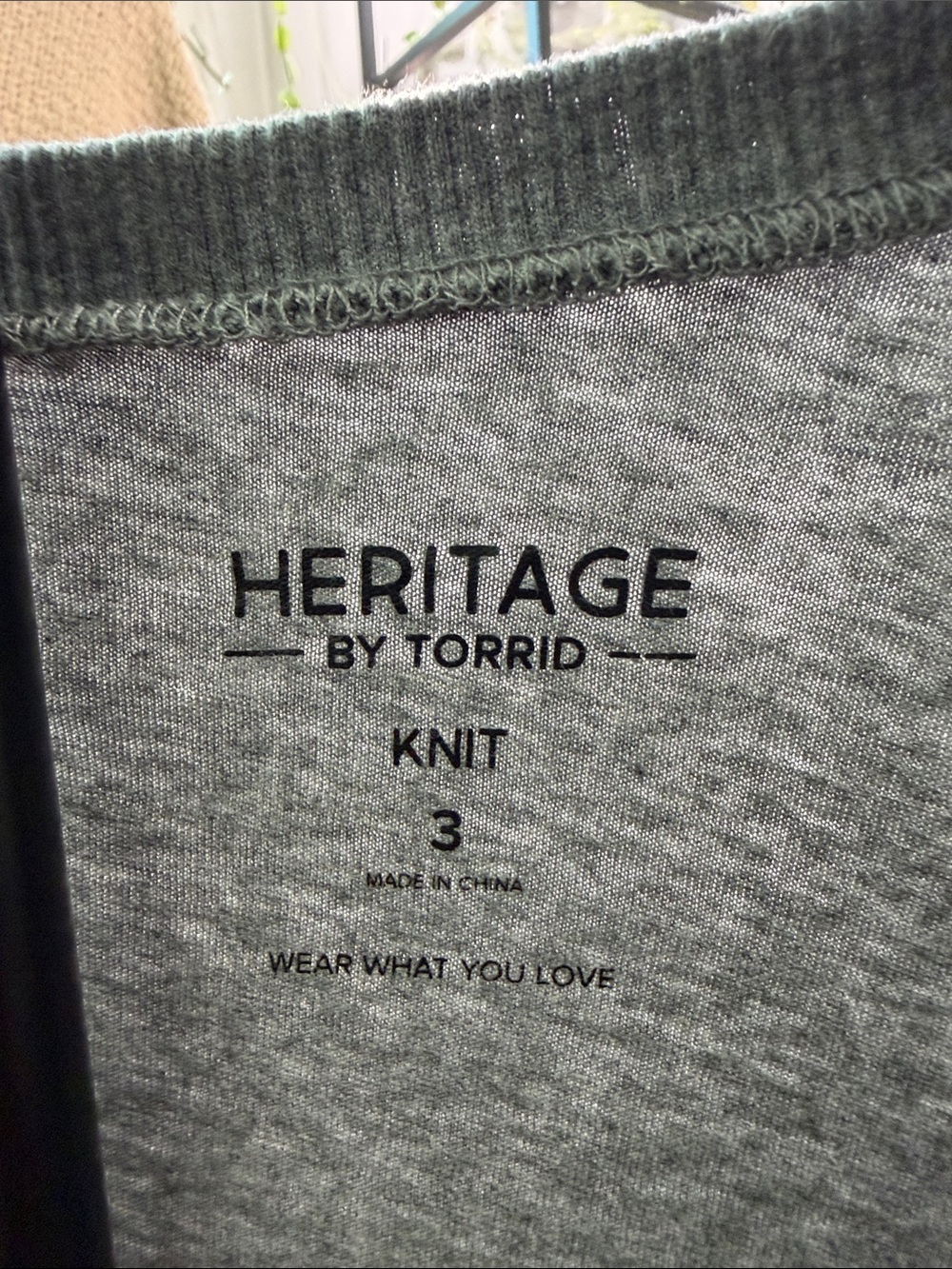 torrid Heritage Crewneck Knit Sweater in Heather Gray